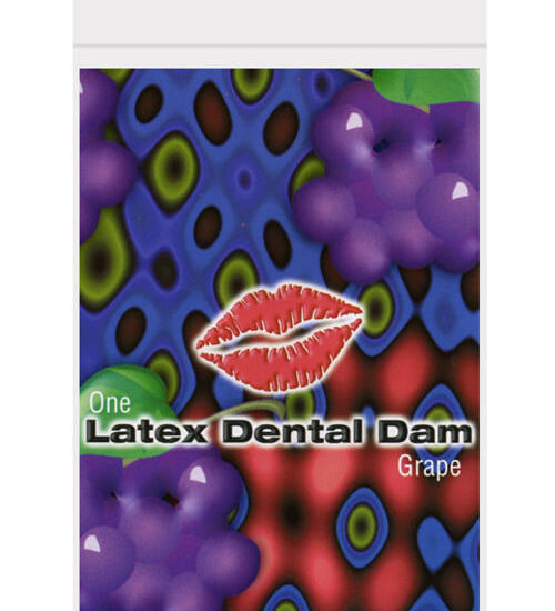 Trust Dam Latex Dental Dam - Grape