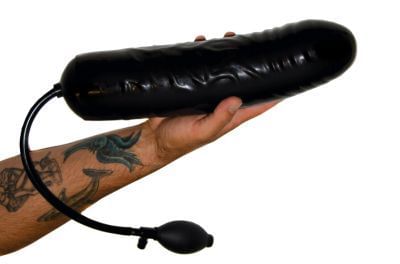 Leviathan Giant Inflatable Silicone Dildo with Internal Core