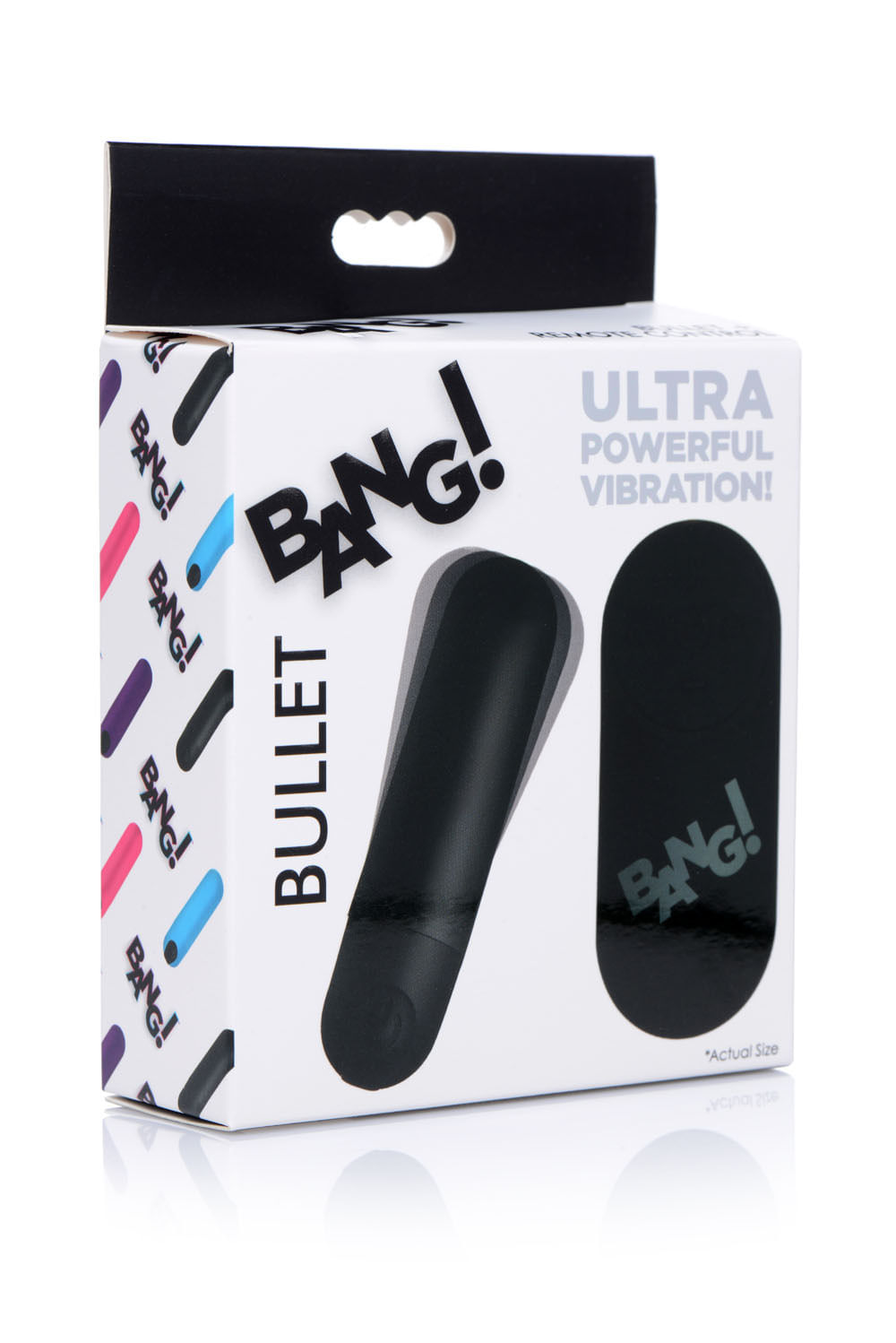 Bang Vibrating Bullet With Remote Control - Black - Image 2