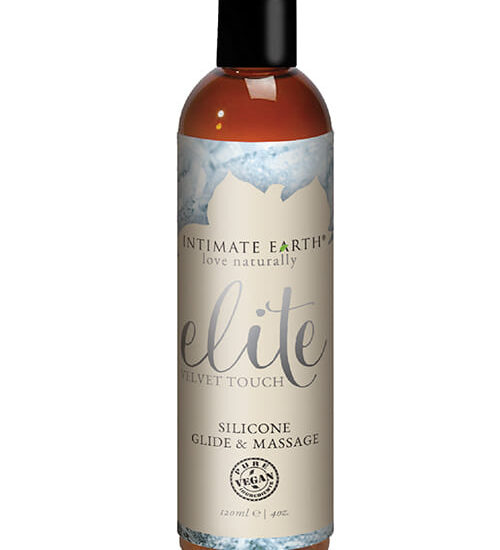 Intimate Earth Elite Velvet Touch Silicone Glide & Massage Oil - 120 ml