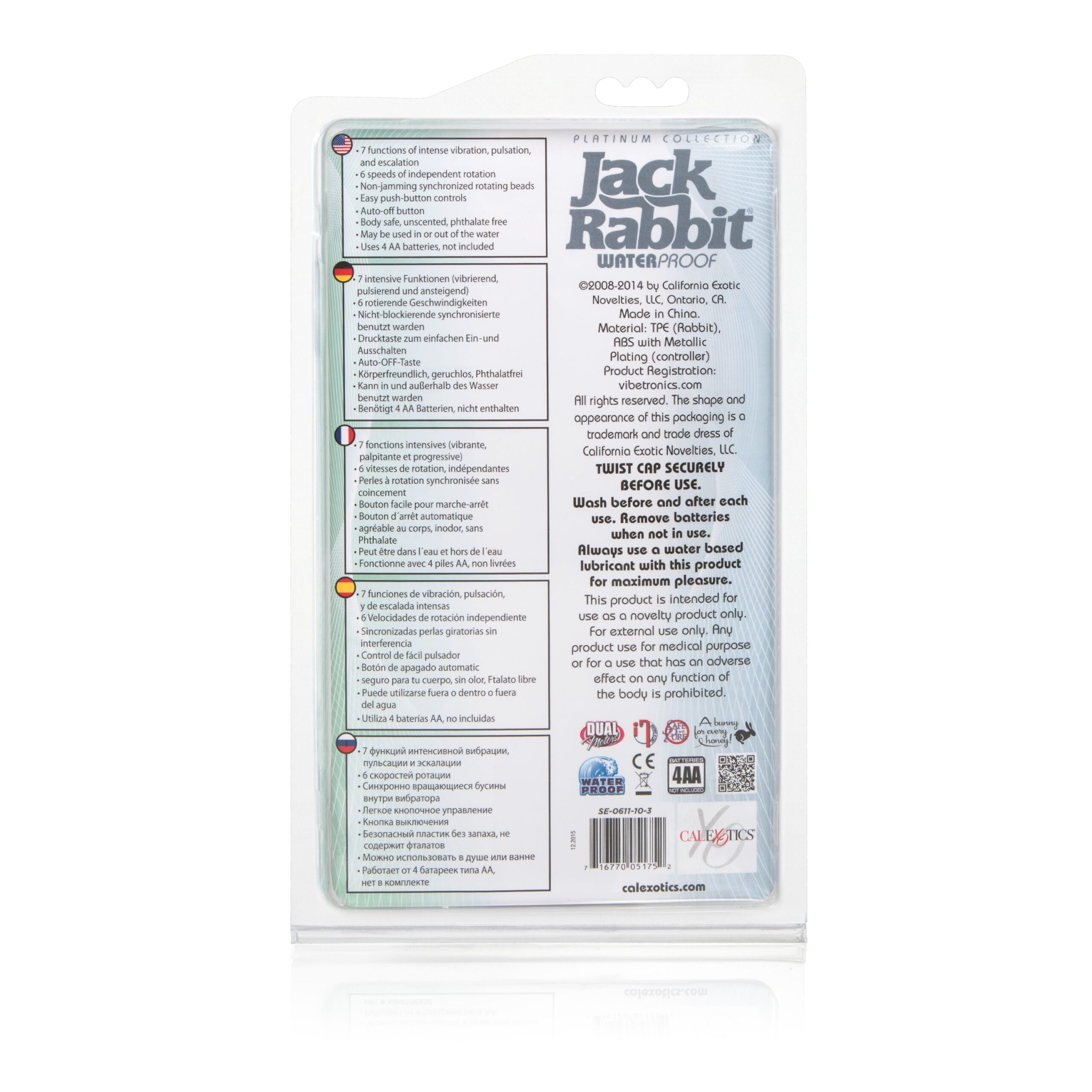 Platinum Jack Rabbit - Silver - Image 3