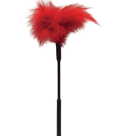 Sex & Mischief Feather Tickler - Red