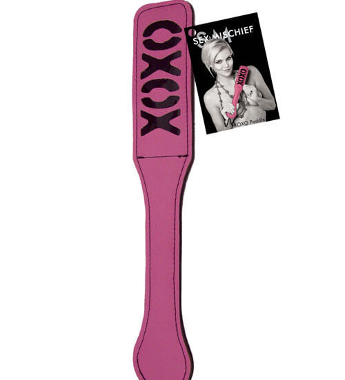 Sex & Mischief XOXO Paddle - Pink