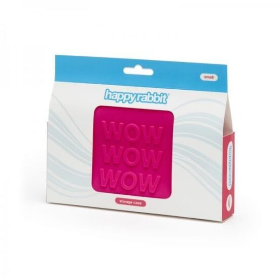 Happy Rabbit WOW Small Storage Zip Bag Pink