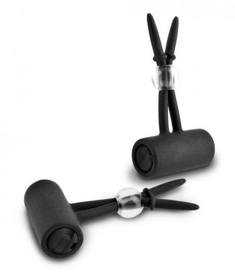 Fetish Fantasy Limited Edition - Vibrating Silicone Nipple Lassos