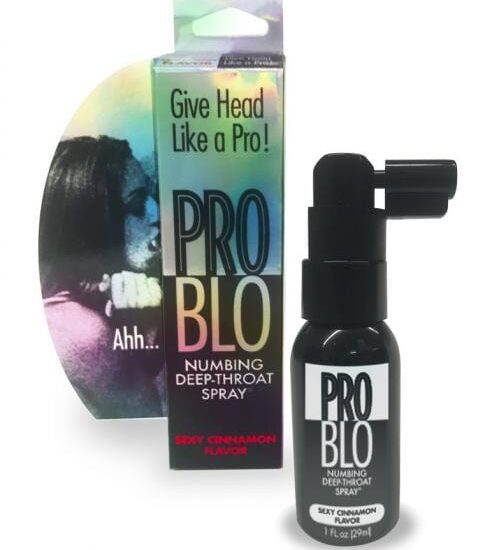 Problo Numbing Spray Sexy Cinnamon 1oz