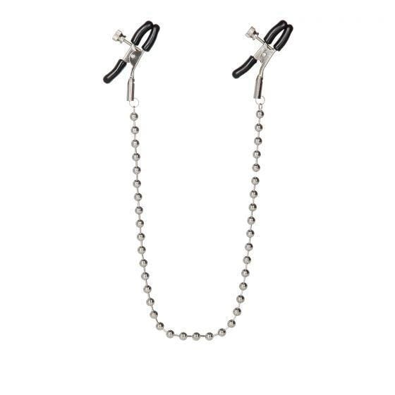 Nipple Clamps Silver Beaded Chain - Image 3