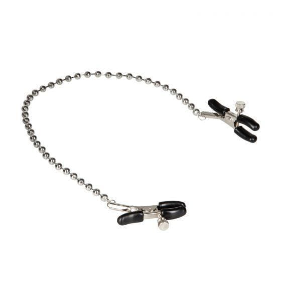 Nipple Clamps Silver Beaded Chain - Image 4