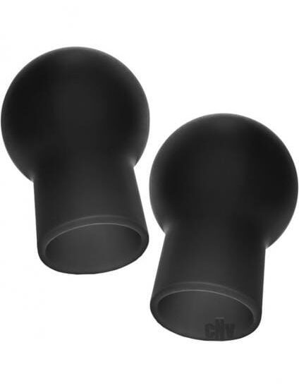 Advanced Silicone Nipple Suckers Black