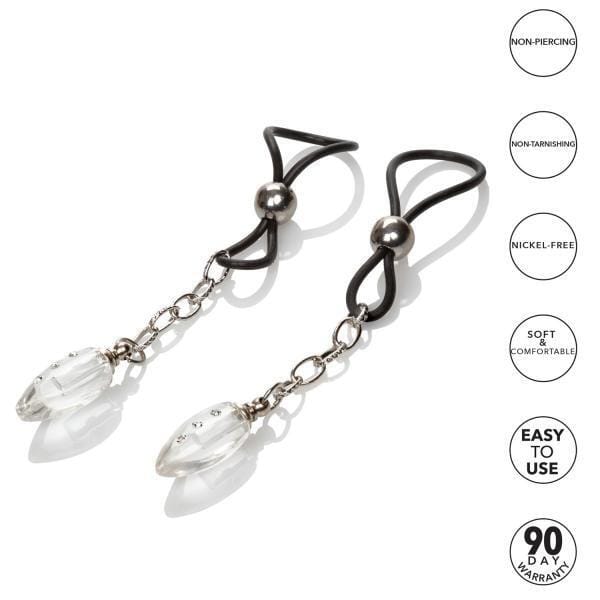 Nipple Play Non-Piercing Jewelry Crystal Teardrop - Image 5