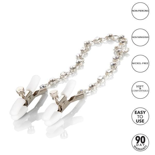 Nipple Play Crystal Chain Nipple Clamps - Image 3