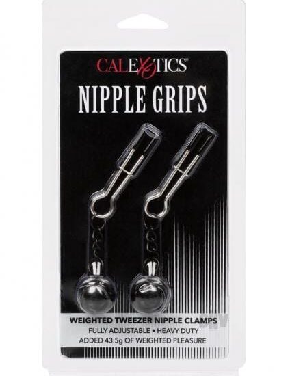 Nipple Grips Weighted Tweezer Nipple Clamps