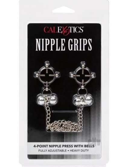 Nipple Grips 4-point Nipple Press W/ Bells
