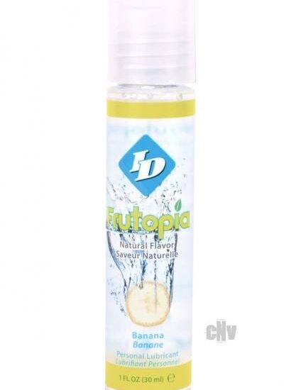 Id Frutopia Banana Flavored Lubricant 1 Fl Oz Pocket Bottle