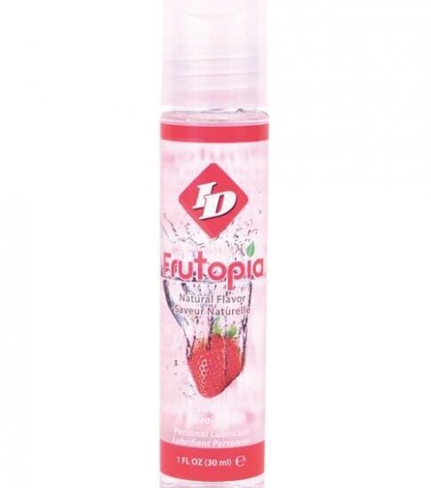 Id Frutopia Strawberry Flavored Lubricant 1 Fl Oz Pocket Bottle