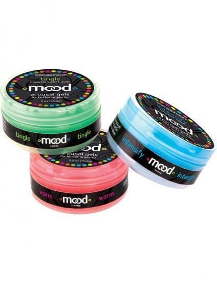 Mood Arousal Gels 3 Pack Tingle, Warm, And Intensify