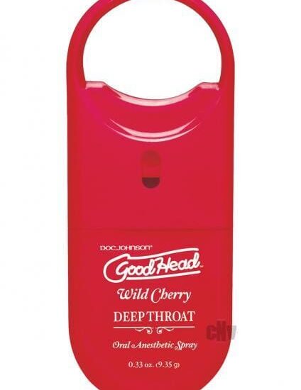 Goodhead To Go - Deep Throat Spray .33oz. Wild Cherry