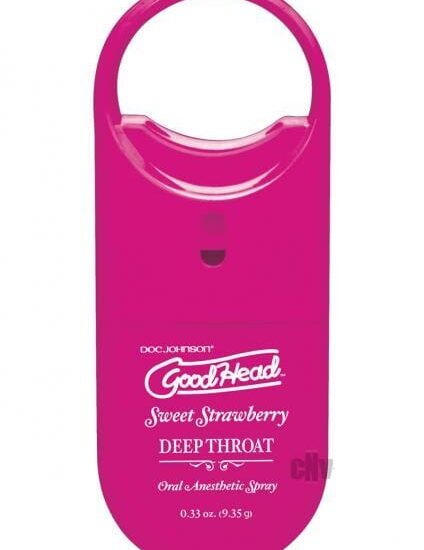 Goodhead Deep Throat To Go Strawberry Spray