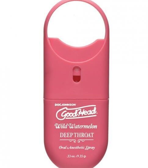 Goodhead Deep Throat Spray To-go Wild Watermelon .33 Oz.