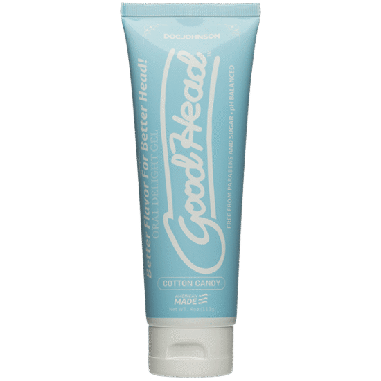 Goodhead Oral Delight Gel Cotton Candy Tube 4 fluid ounces