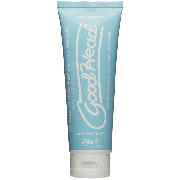 Goodhead Oral Delight Gel Cotton Candy Tube 4 fluid ounces