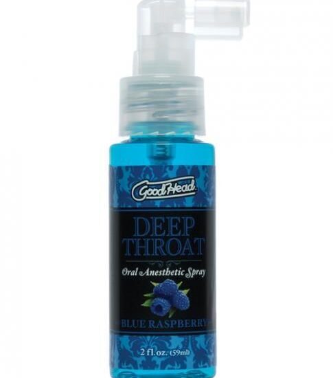 Goodhead Deep Throat Spray Blue Raspberry