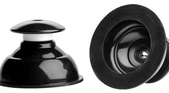 Plungers Extreme Suction Silicone Nipple Suckers Black