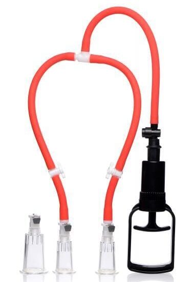 3 Way Suck Her Nipple And Clitoral Pump System